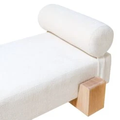 Row Daybed In Ivory Tweed -Furniture & Decoration Shop RowDaybedinIvoryTweed.05