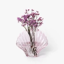 Seashell Vase - Pink -Furniture & Decoration Shop Seashell Vase Pink.02