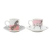 Set Of 2 Espresso Cup & Saucers - Dog/Zebra -Furniture & Decoration Shop Setof2EspressoCup Saucers Dog Zebra.01