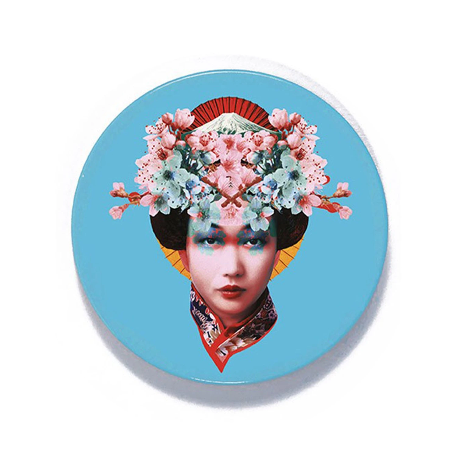 Set Of 4 Miss Fuji Coaster Set 3 Set Of 4 Miss Fuji Coaster Set