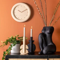 Sitting Lady Plant Pot - Black -Furniture & Decoration Shop SittingLadyPlantPot Black.07