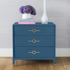 Spy Chest In Boeing Navy 18 Spy Chest In Boeing Navy -Furniture & Decoration Shop SpyChestinBoeingNavy LongCircleHardware.02