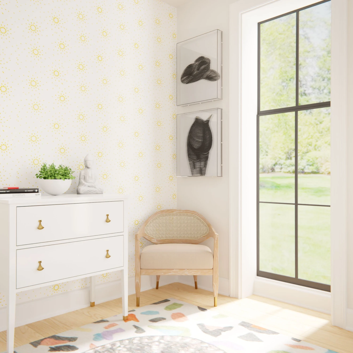 Star Flower - Yellow Burst 4 Star Flower - Yellow Burst - Image 2