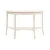 Custom Sussex Demilune Console Table -Furniture & Decoration Shop SussexDemiluneConsoleTable.JaneGrasscloth.01 88f43d38 b2f6 400c 968a 69ed567028b0