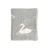 Swan Baby Throw - Light Grey -Furniture & Decoration Shop Swan 20Baby 20Throw 20 20Light 20Grey.01
