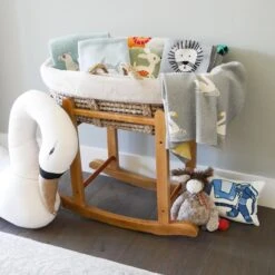 Swan Baby Throw - Light Grey -Furniture & Decoration Shop Swan 20Baby 20Throw 20 20Light 20Grey.04