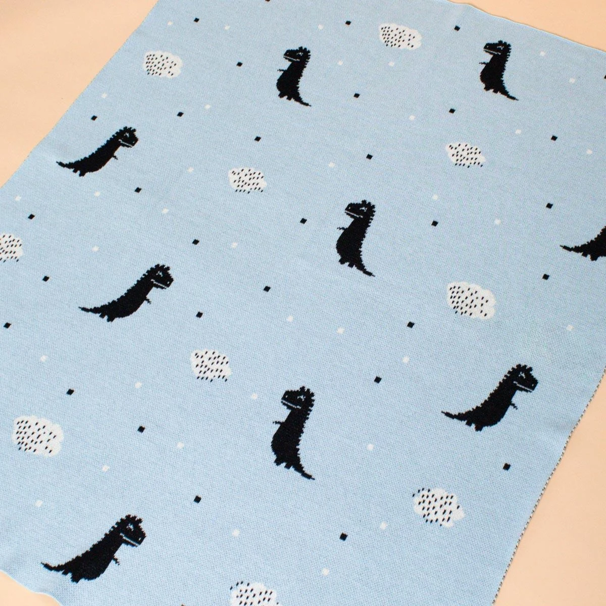 T-Rex In The Sky Baby Throw 4 T-Rex In The Sky Baby Throw - Image 2