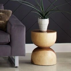 Hourglass Side Table -Furniture & Decoration Shop TH66192.03