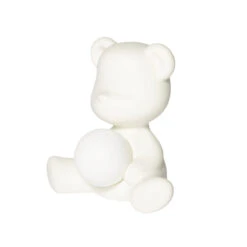 Teddy Girl Lamp - White -Furniture & Decoration Shop TeddyGirlLamp White.03