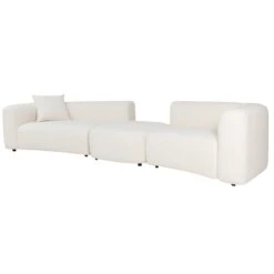 The Straight Talker Sectional In Ivory Boucle 10 The Straight Talker Sectional In Ivory Boucle -Furniture & Decoration Shop TheSraightTalkerSectional.03