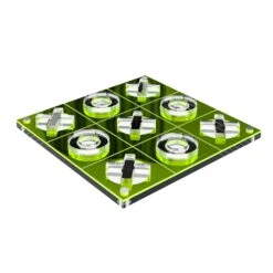 Tic Tac Toe Game - Neon Green 7 Tic Tac Toe Game - Neon Green -Furniture & Decoration Shop TicTacToeGame NeonGreen.03