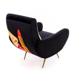 Toiletpaper Armchair - Tongue By Seletti -Furniture & Decoration Shop Toiletpaper Armchair Tongue by Seletti.02
