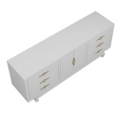 Custom Toulouse Credenza -Furniture & Decoration Shop ToulouseCredenzaMatrix.FalconGrey.01