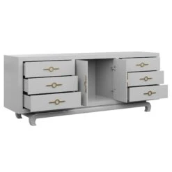 Custom Toulouse Credenza -Furniture & Decoration Shop ToulouseCredenzaMatrix.FalconGrey.04