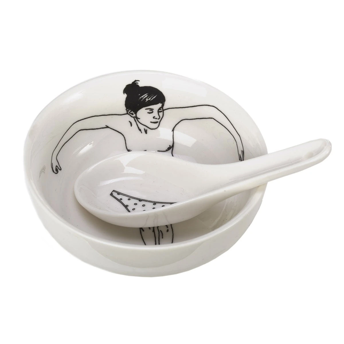 Undressed Bowls - Set Of 4 4 Undressed Bowls - Set Of 4 - Image 2