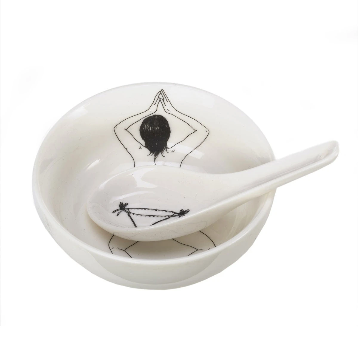 Undressed Bowls - Set Of 4 5 Undressed Bowls - Set Of 4 - Image 3