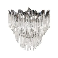 Vintage Austrian Teardrop Chandelier