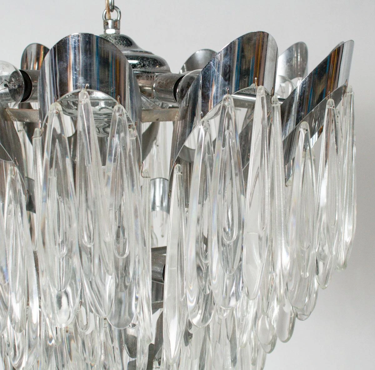 Vintage Austrian Teardrop Chandelier 5 Vintage Austrian Teardrop Chandelier - Image 3