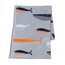 Whale Baby Throw