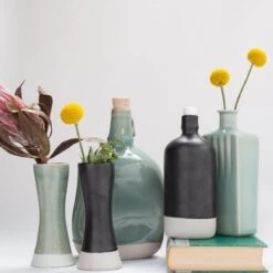 Blue Fluted Vase By Zach Dunn 13 Blue Fluted Vase By Zach Dunn -Furniture & Decoration Shop ZD05 20Blue 20Fluted 20Vase 20by 20Zach 20Dunn.06