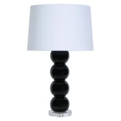 Zeena Lamp In Black