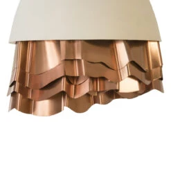 Ruffle White Chandelier -Furniture & Decoration Shop in97483 2